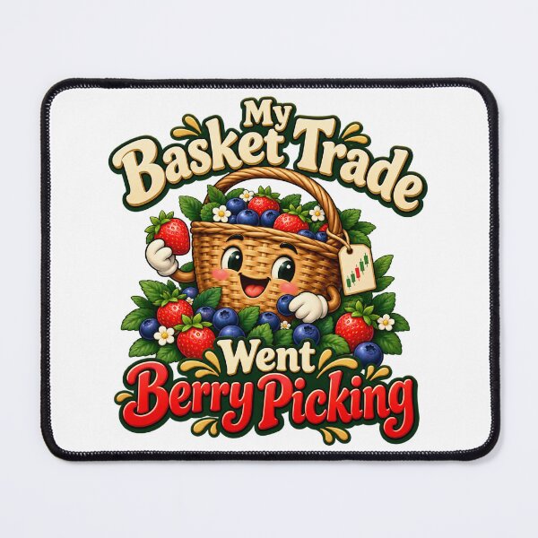 Item preview, Basket Trade Berry Picking Cute Market Cartoon designed and sold by Bikivuno.
