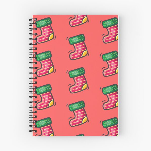 Item preview, Retro Pink Christmas Stocking designed and sold by werezu.