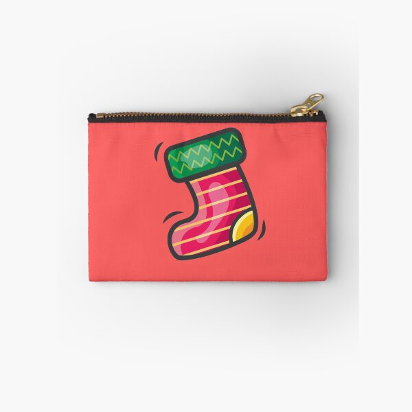 Item preview, Retro Pink Christmas Stocking designed and sold by werezu.