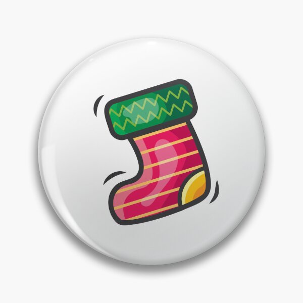 Item preview, Retro Pink Christmas Stocking designed and sold by werezu.
