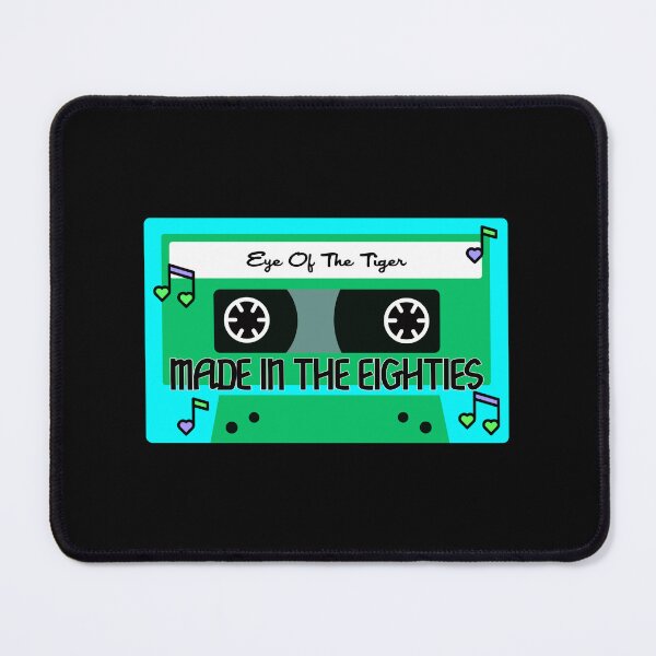 Item preview, Made in the Eighties (on Black) designed and sold by PawsitiveMum3.