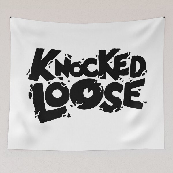 Item preview, knocked loose black logo type designed and sold by auliacerza.