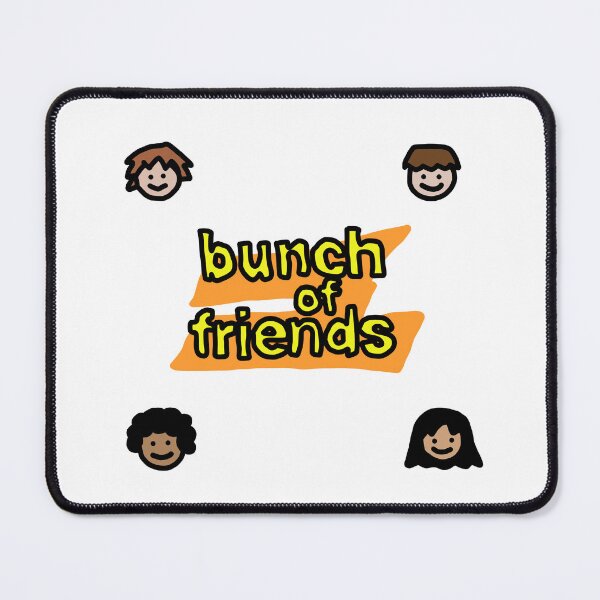 Item preview, Bunch of Friends - Smiling Faces and Logo designed and sold by mitchgraney.