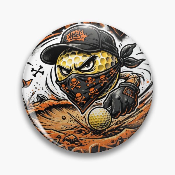 Item preview, Bunker Bandit Funny Golf Graffiti Shirt designed and sold by DripyDesigns.