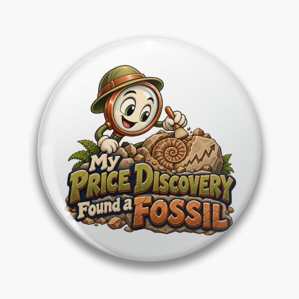 Item preview, Price Discovery Fossil Funny Finance Adventure designed and sold by Bikivuno.