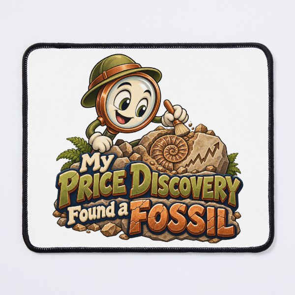 Item preview, Price Discovery Fossil Funny Finance Adventure designed and sold by Bikivuno.