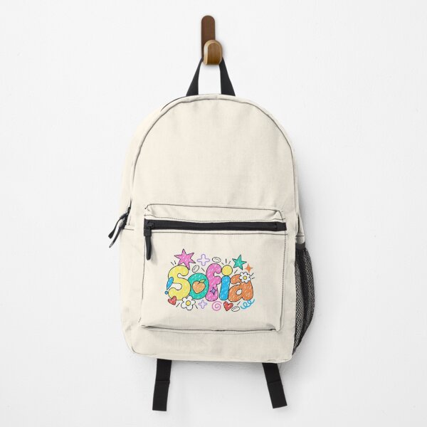 Item preview, Sofia Name Colorful Doodle Art – Cute Retro Crayon Personalized Name Design designed and sold by looplandger.