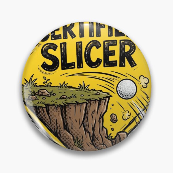 Item preview, Certified Slicer Funny Golf Warning Shirt designed and sold by DripyDesigns.