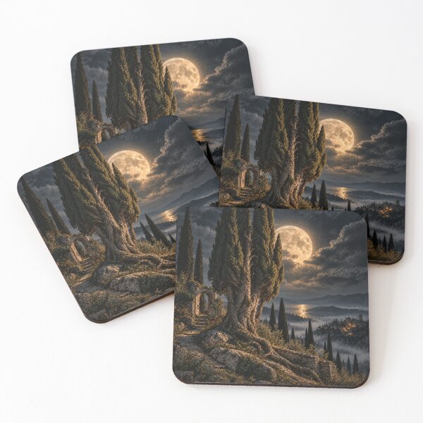 Item preview, Mystical Power Tree – Cypress | Dark Mystic designed and sold by Kraftbaum.