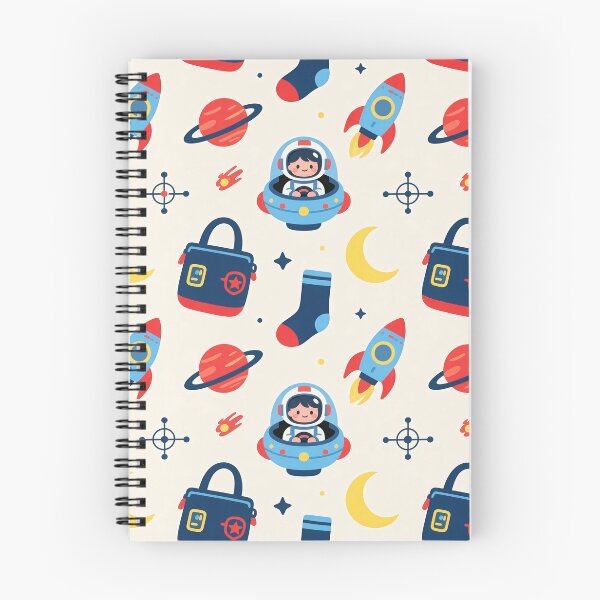 Item preview, Cute Astronaut Rocket Kids Space Pattern designed and sold by Mimoshi ⭐⭐⭐⭐⭐.