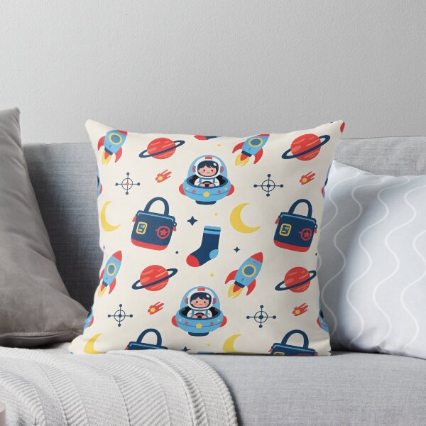 Item preview, Cute Astronaut Rocket Kids Space Pattern designed and sold by Mimoshi ⭐⭐⭐⭐⭐.
