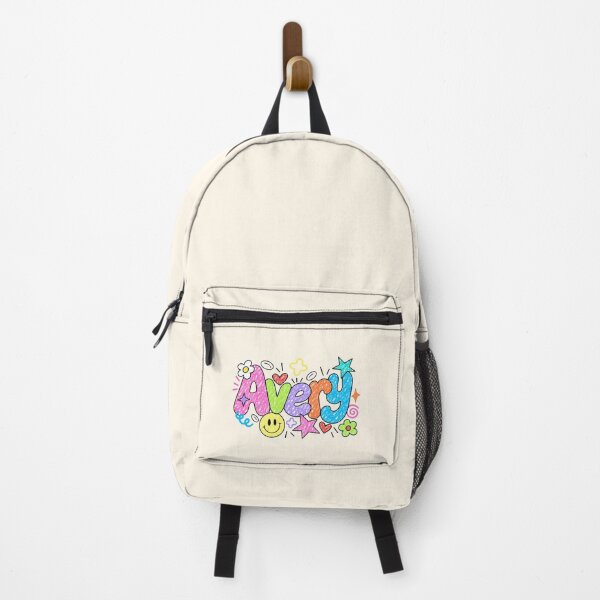 Item preview, Avery Name Colorful Doodle Art – Cute Retro Crayon Personalized Name Design designed and sold by looplandger.