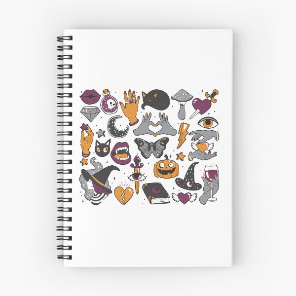 Item preview, Witchy Halloween Magic Sticker Collage designed and sold by ACozyChaos.