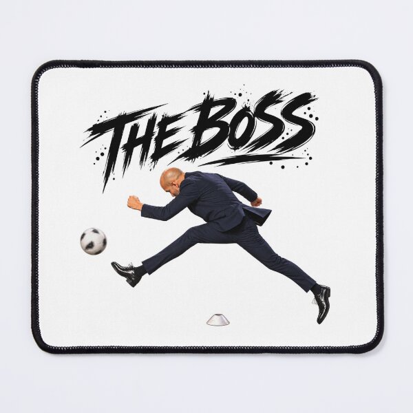 Item preview, Legendary Touchline Kick – The Boss Football Celebration designed and sold by RetroPop23.