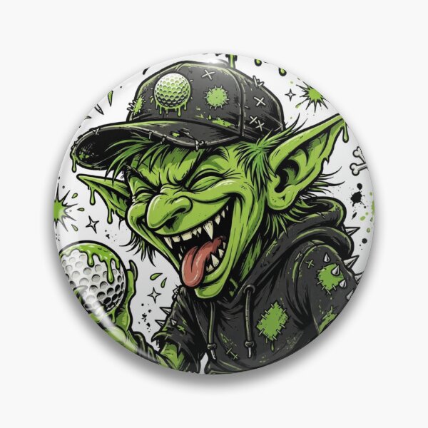 Item preview, Golf Goblin Mischievous Golf Shirt designed and sold by DripyDesigns.