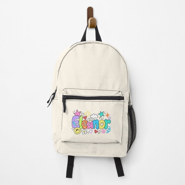 Item preview, Eleanor Name Colorful Doodle Art – Cute Retro Crayon Personalized Name Design designed and sold by looplandger.