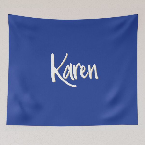 Item preview, KAREN personalized type design designed and sold by CharlottePlaceArt.