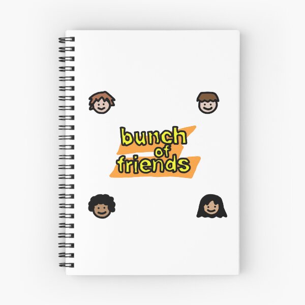 Item preview, Bunch of Friends - Smiling Faces and Logo designed and sold by mitchgraney.
