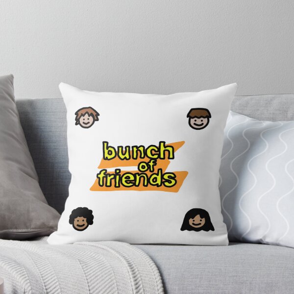 Item preview, Bunch of Friends - Smiling Faces and Logo designed and sold by mitchgraney.