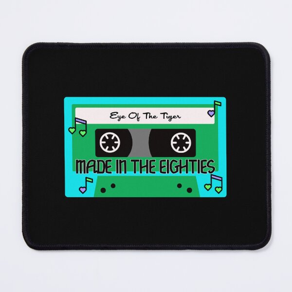 Item preview, Made in the Eighties (on Black) designed and sold by PawsitiveMum3.