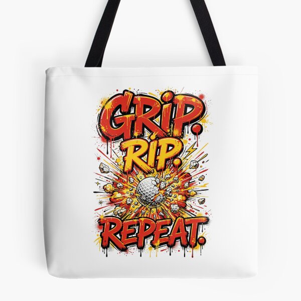 Item preview, Grip Rip Repeat Bold Golf Streetwear Shirt designed and sold by DripyDesigns.