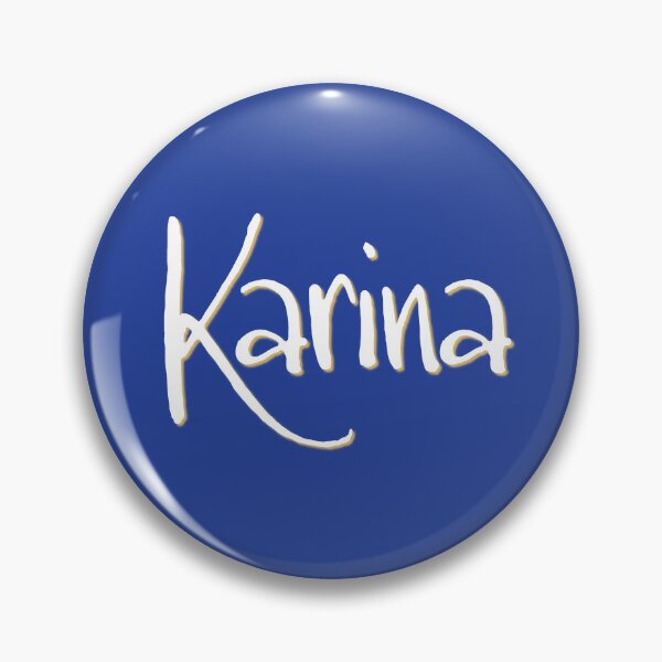 Item preview, KARINA personalized type design designed and sold by CharlottePlaceArt.