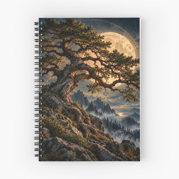 Item preview, Mystical Power Tree – Ancient Pine | Dark Mystic designed and sold by Kraftbaum.