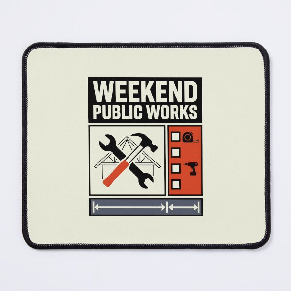 Item preview, Weekend Warrior DIY Home Improvement Technical Blueprint designed and sold by SplashTastic.