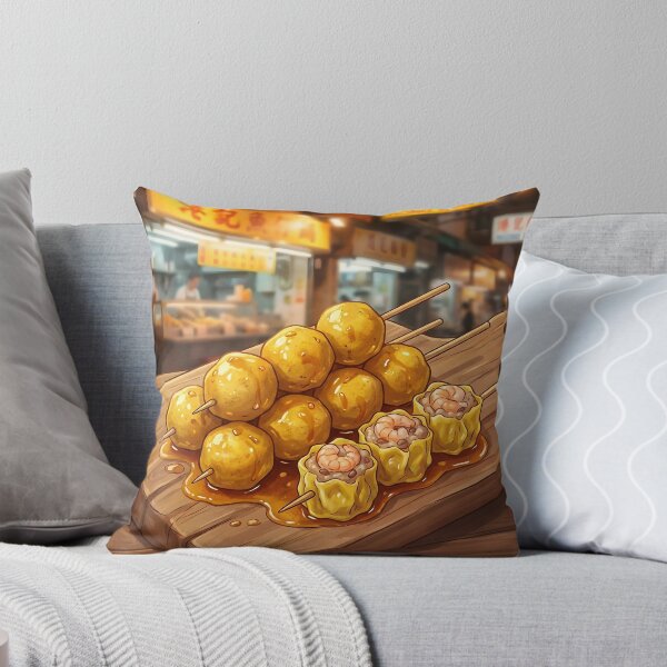 Item preview, Curry Fish Balls and Siu Mai Hong Kong Street Food designed and sold by jainaspp.