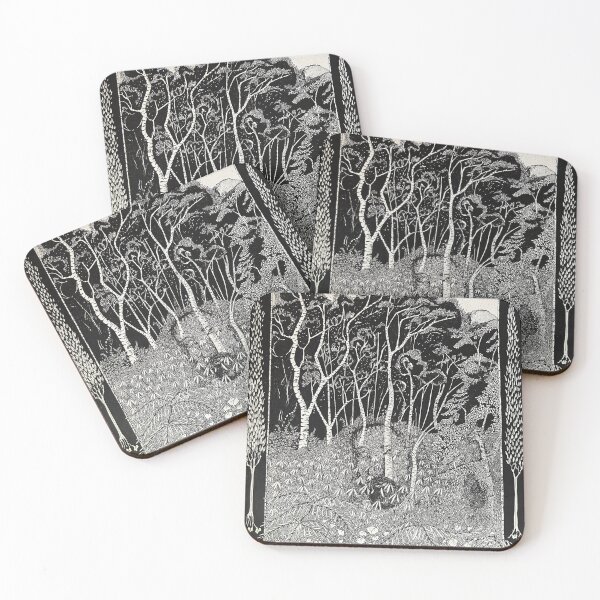 Item preview, Birch Grove Face designed and sold by 7decades.