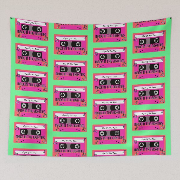 Item preview, Made in the Eighties (Orange on Green) designed and sold by PawsitiveMum3.