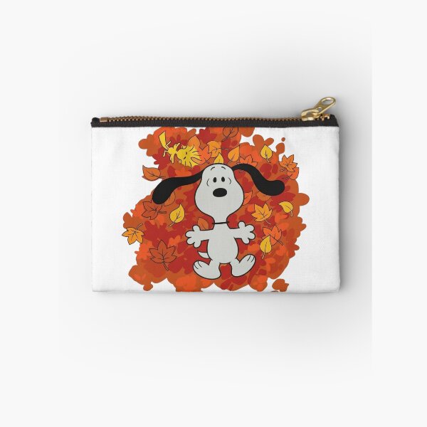 Item preview, Snoopy and Woodstock Autumn Leaves designed and sold by wingoo22.