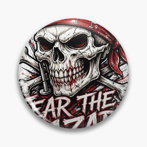 Item preview, Fear the Hazard Skull Golf Shirt designed and sold by DripyDesigns.
