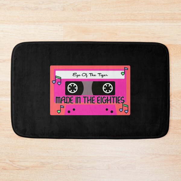 Item preview, Made in the Eighties (Orange on Black) designed and sold by PawsitiveMum3.