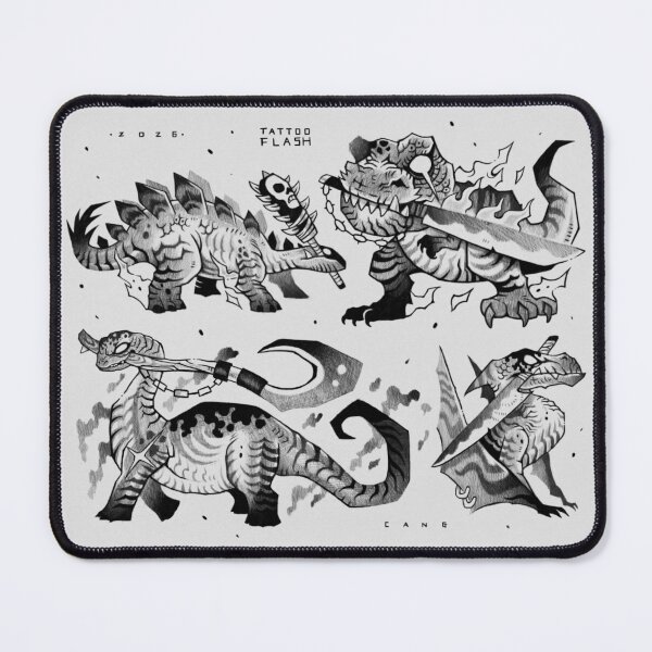 Item preview, Dinosaur Mouse Pad designed and sold by cangdt.