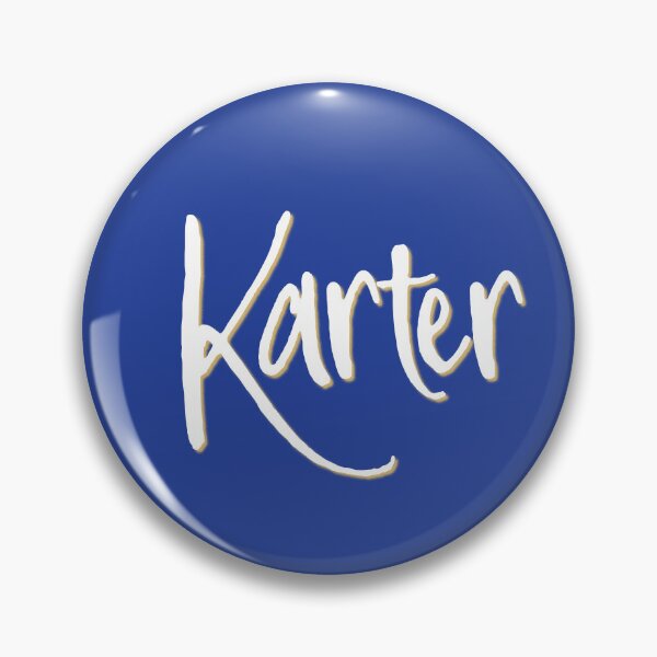 Item preview, KARTER personalized type design designed and sold by CharlottePlaceArt.