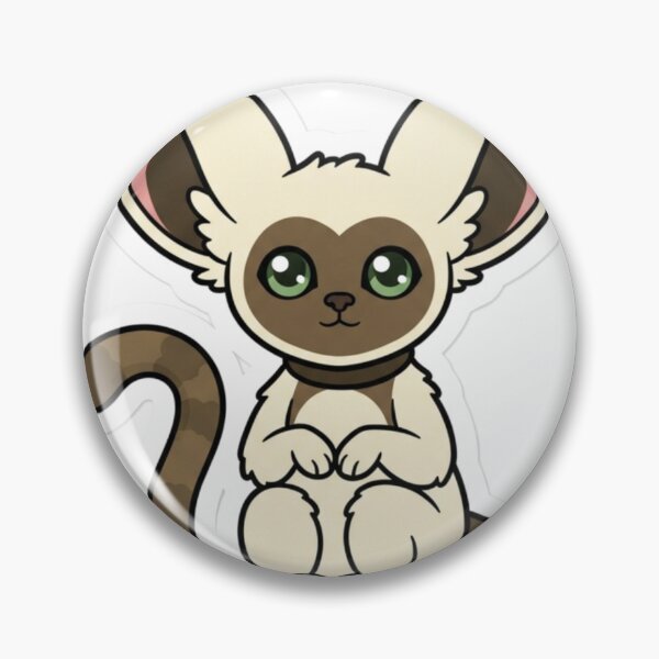 Item preview, Cute Chibi Winged Lemur Sticker - Kawaii Fantasy Animal Vector Art designed and sold by Spiking11.