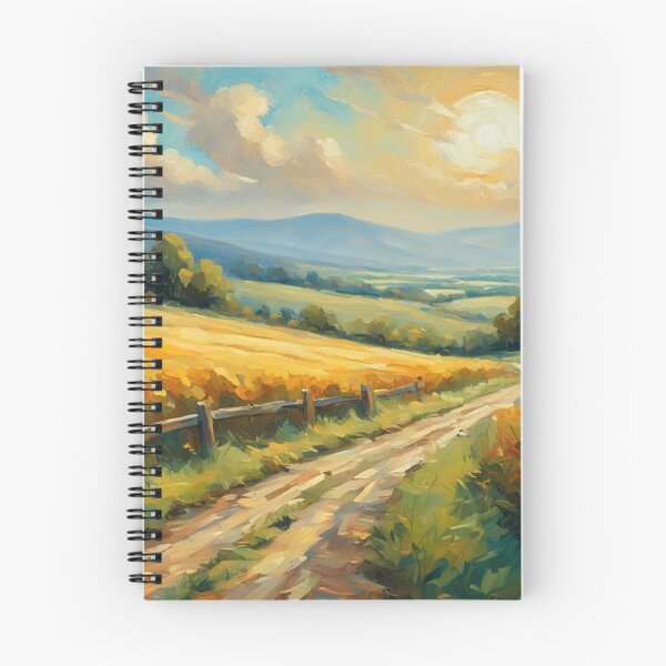 Item preview, Golden Country Road designed and sold by Undersea Ai Art.