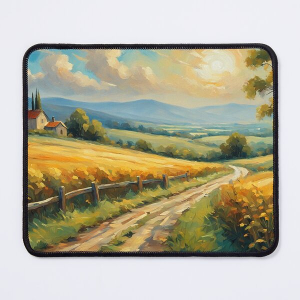 Item preview, Golden Country Road designed and sold by Undersea Ai Art.