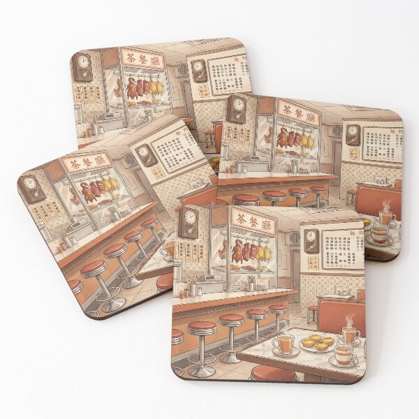 Item preview, Cha Chaan Teng Egg Tarts and Milk Tea Interior designed and sold by jainaspp.