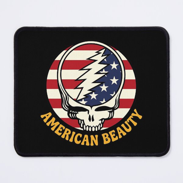 Item preview, American Beauty Steal Your Face Skull designed and sold by MyAquad.