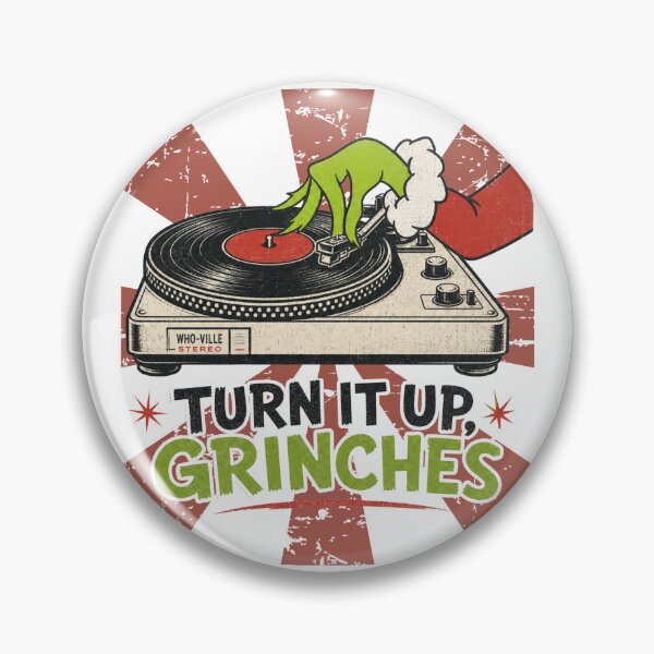 Item preview, Turn It Up — Christmas Vinyl Turntable designed and sold by Nacho Average Designs.