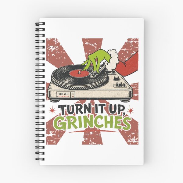 Item preview, Turn It Up — Christmas Vinyl Turntable designed and sold by Nacho Average Designs.