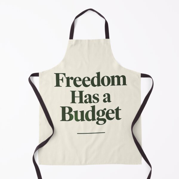 Item preview, Freedom Has a Budget | Minimalist Money Mindset Print designed and sold by Zaramodo.