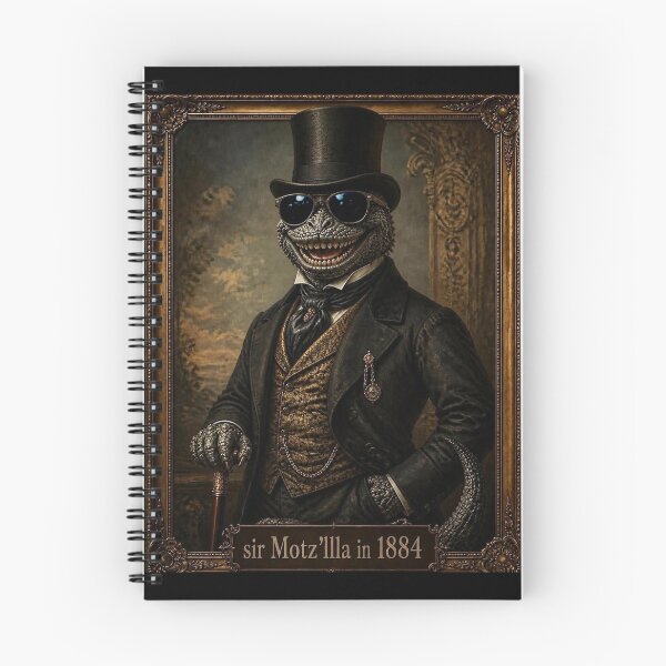 Item preview, Portrait of 'Sir Motz'Illa - est. 1884' the very long hat designed and sold by NubesDesignCH.
