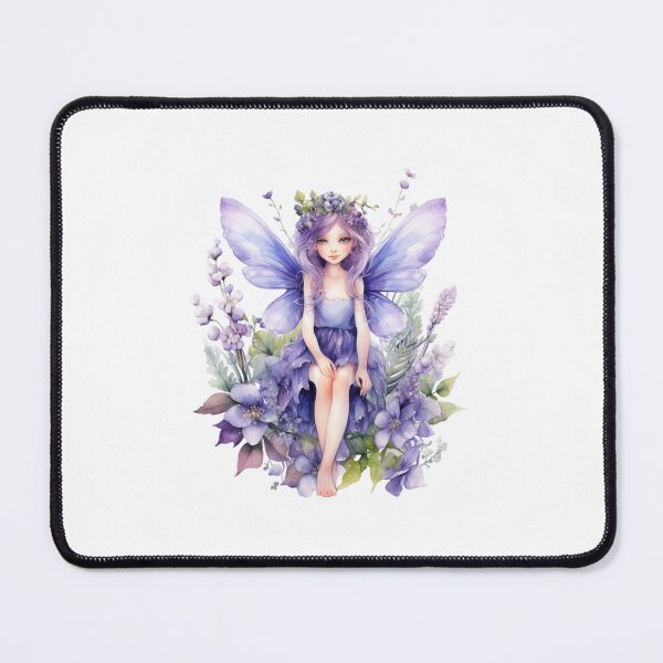 Item preview, Lupine Flower Fairy | Elegant Botanical Floral Art designed and sold by Mandayartstudio.