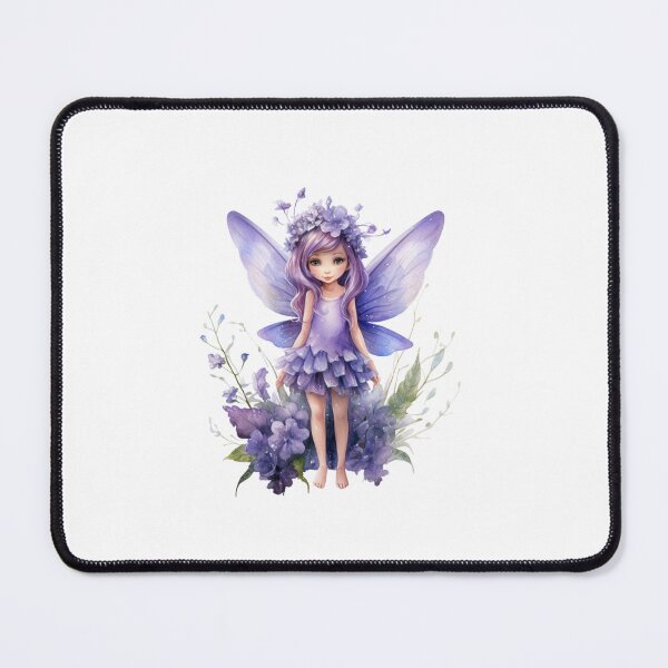 Item preview, Lupine Flower Fairy | Elegant Botanical Floral Art designed and sold by Mandayartstudio.