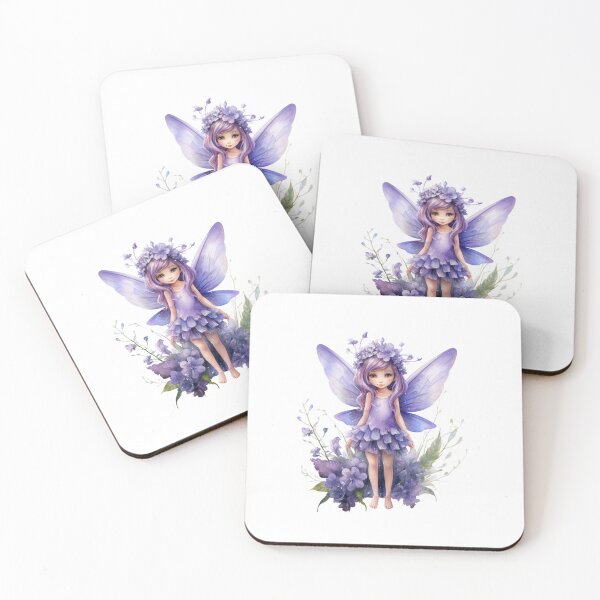 Item preview, Lupine Flower Fairy | Elegant Botanical Floral Art designed and sold by Mandayartstudio.
