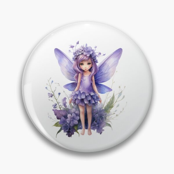 Item preview, Lupine Flower Fairy | Elegant Botanical Floral Art designed and sold by Mandayartstudio.