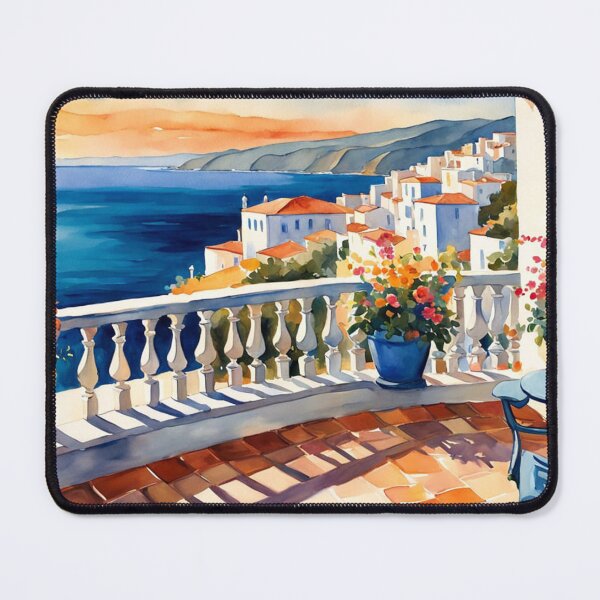 Item preview, Sunset Over the Coast designed and sold by Undersea Ai Art.